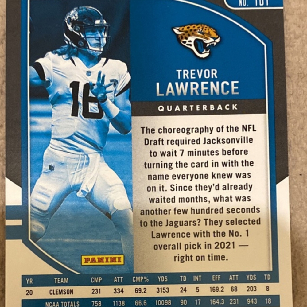 Football Card - Picture 2 of 2